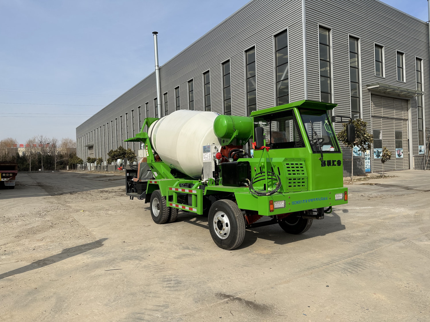 Two-way Driving Concrete Mixer