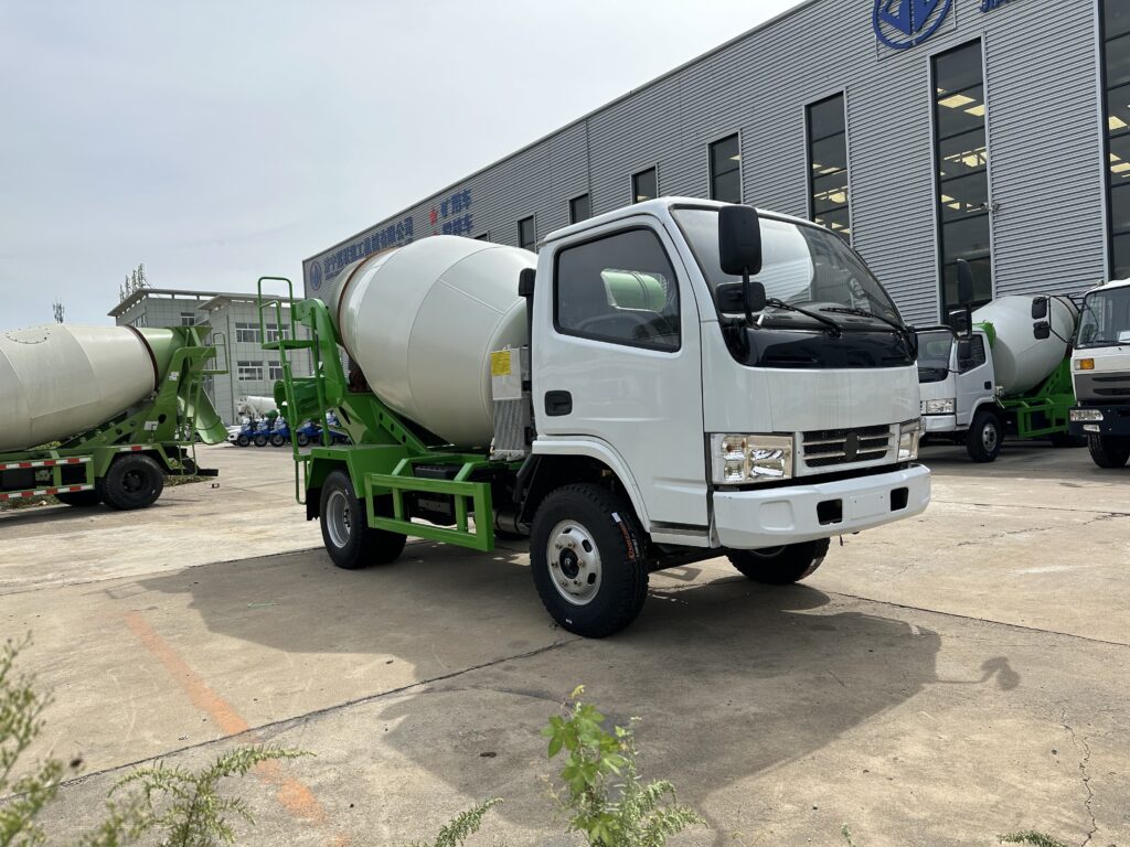 3m³ Small Concrete Mixer Truck: A Flexible Solution For Small Construction Projects
