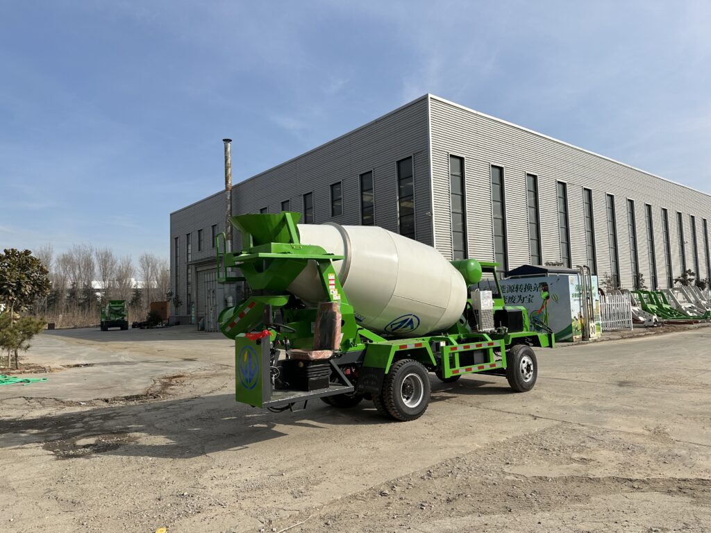 Dual Direction Concrete Mixer Truck | Small Concrete Mixer for Narrow Construction