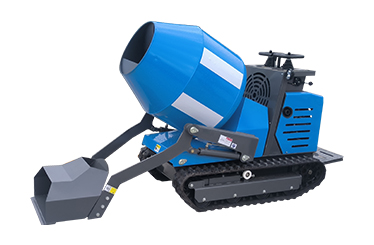 Compact Crawler Self-Loading Concrete Mixer updated white background product image