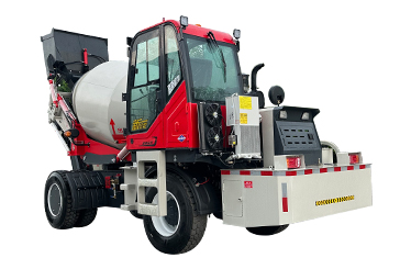 JL5500 Rear-Mounted Self-Loading Concrete Mixer